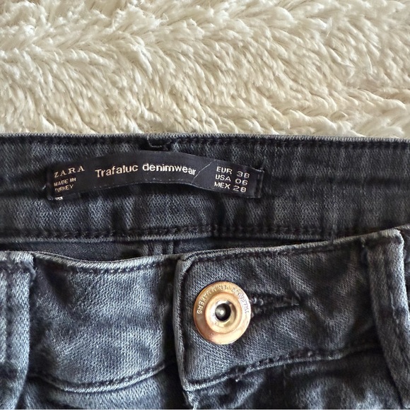 ZARA skinny Black Jeans - Picture 4 of 6
